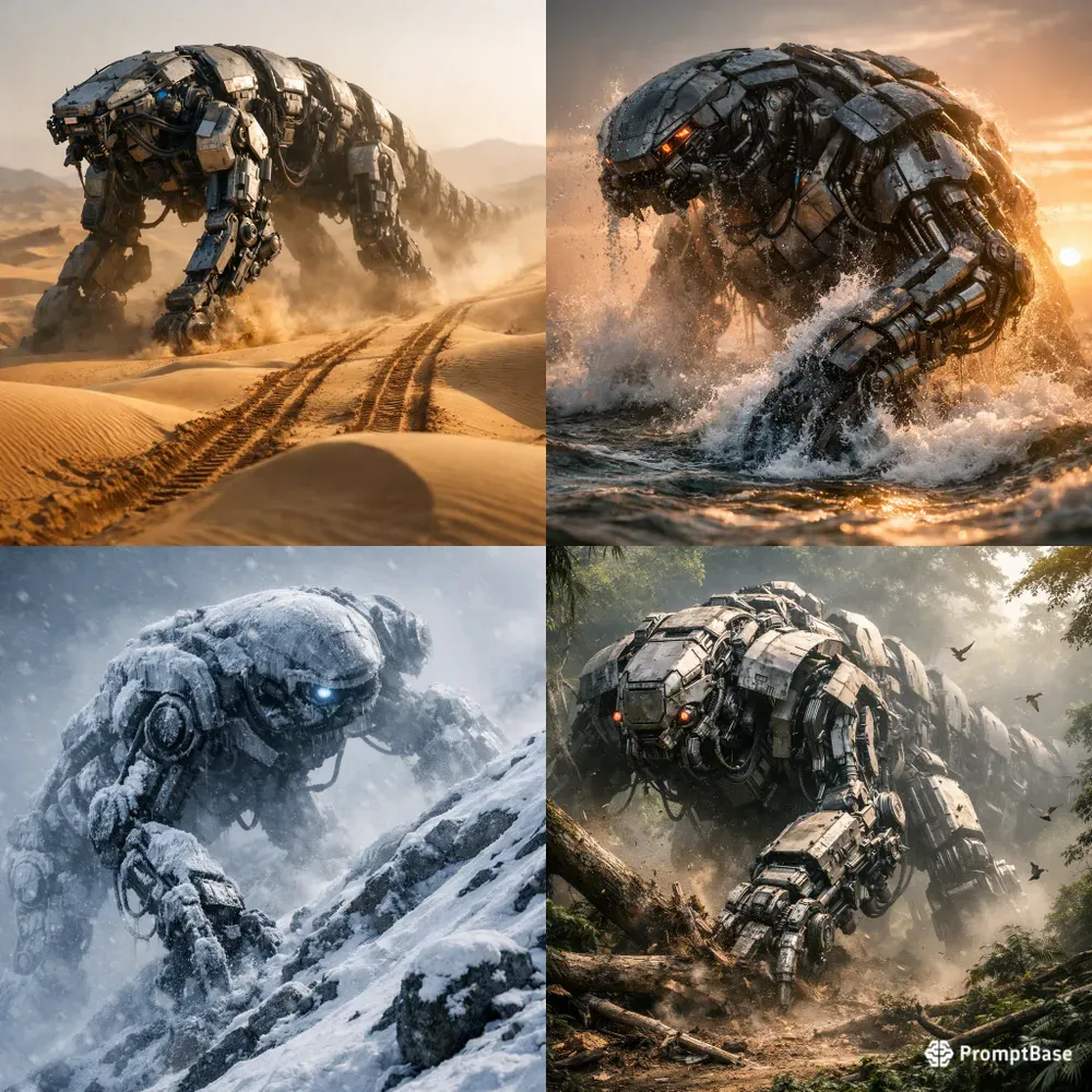 Giant Robotic Creature Generator