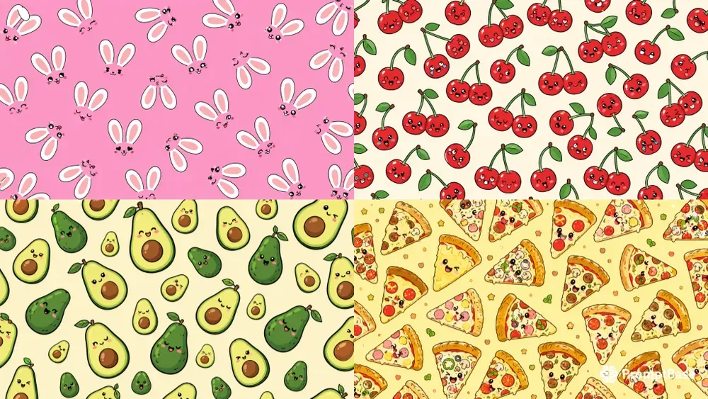 Cute Seamless Repeating Pattern Designs