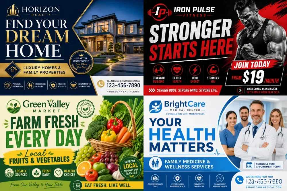 Professional Billboard Advertisements