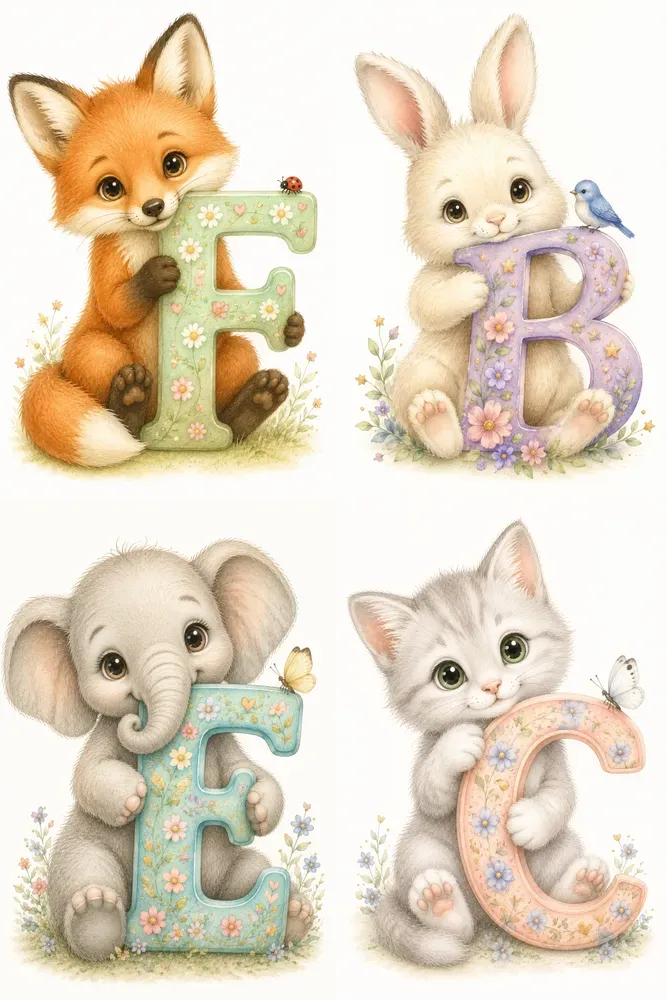 Alphabets With Animals