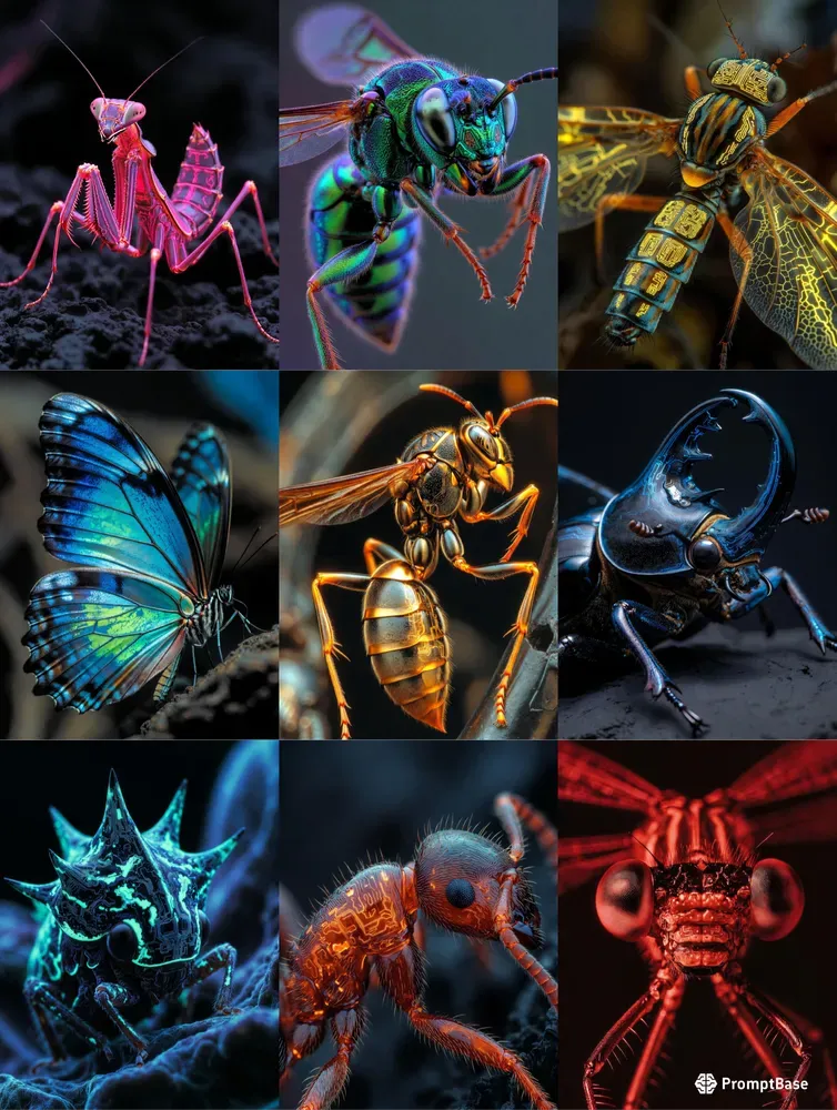 Nano Tech Insect Archive Electro Fluxes