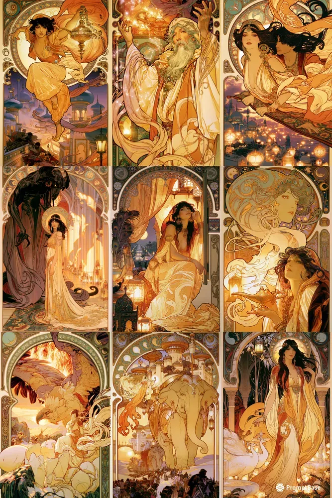 Arabian Nights Nouveau Fantasies