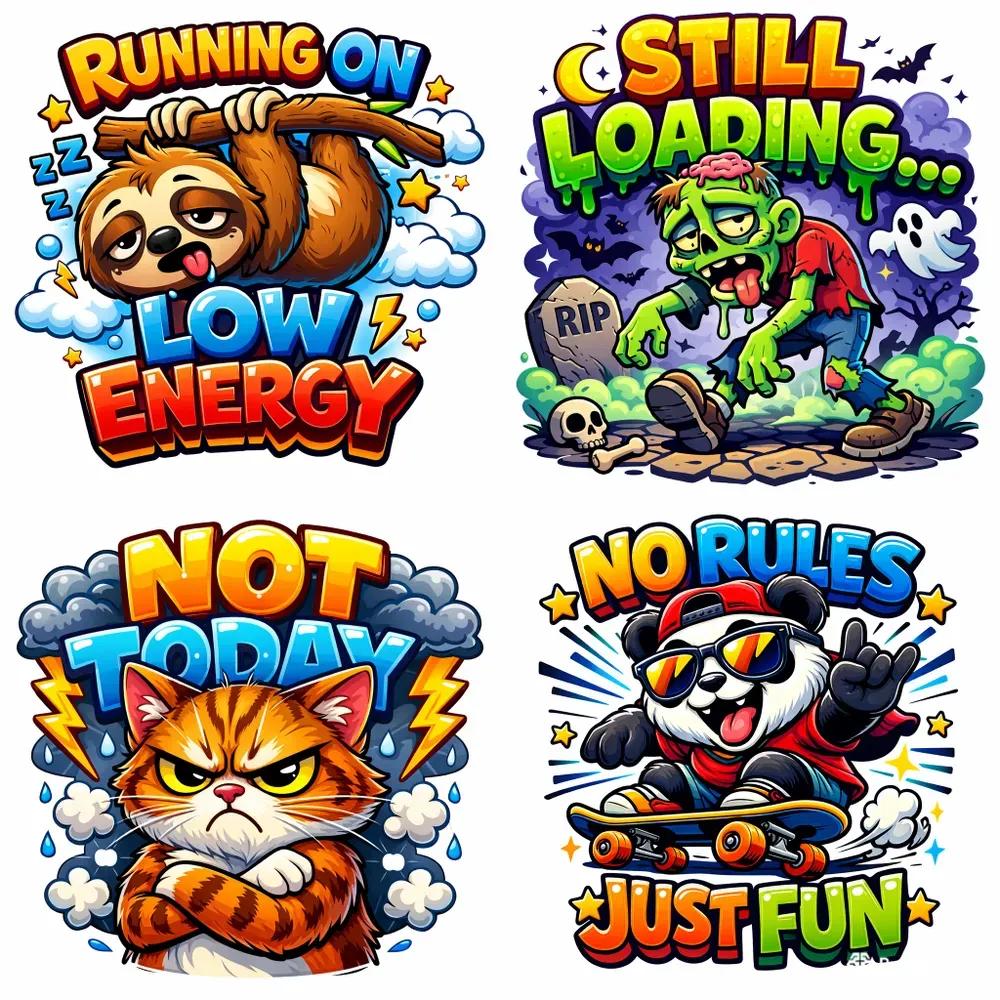 Funny Cartoon Illustrations
