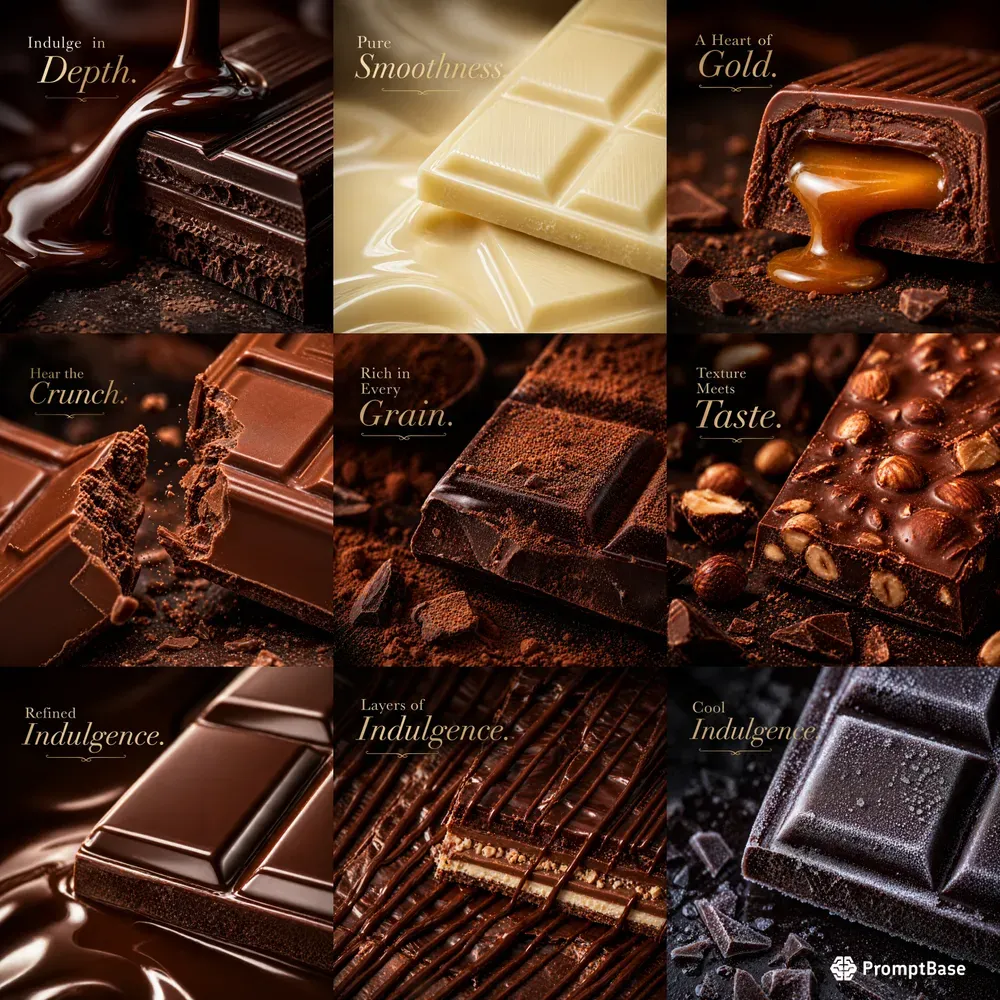Indulgent Ultra Macro Chocolate Adverts