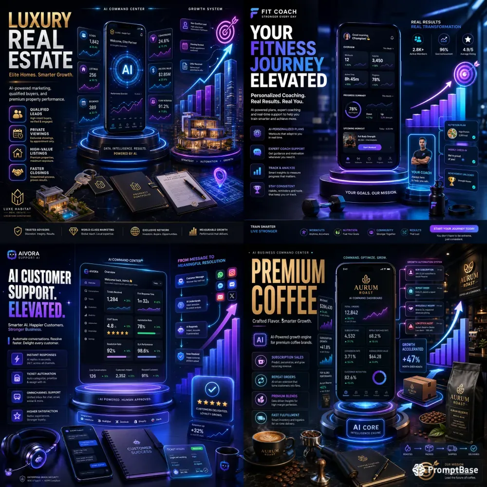 Business Command Center Posters