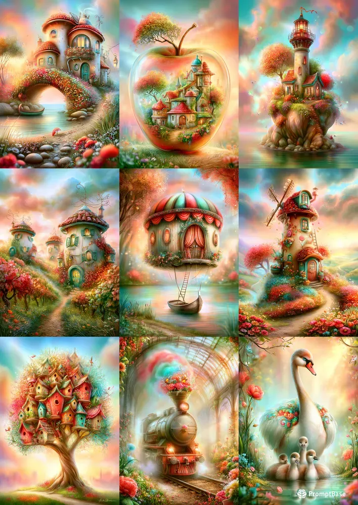 Whimsical Fairytale Places