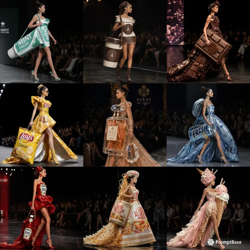 Oversized Object Couture Runway Style