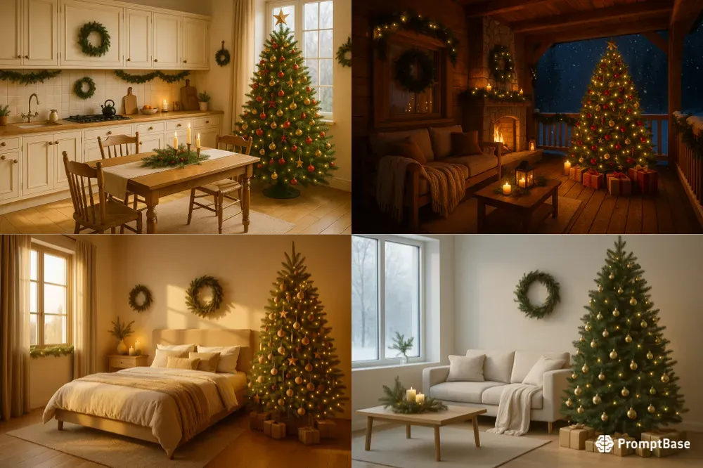 Cozy Christmas Interior Generators