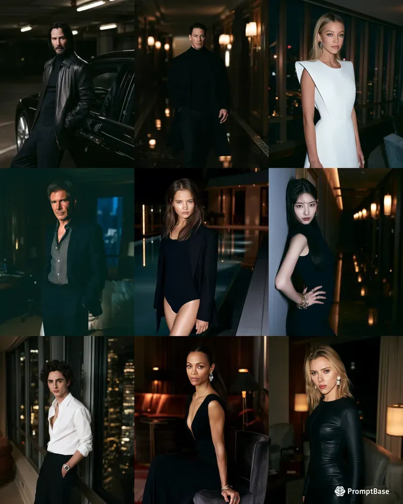 Your Photos As Dark Fashion Stars