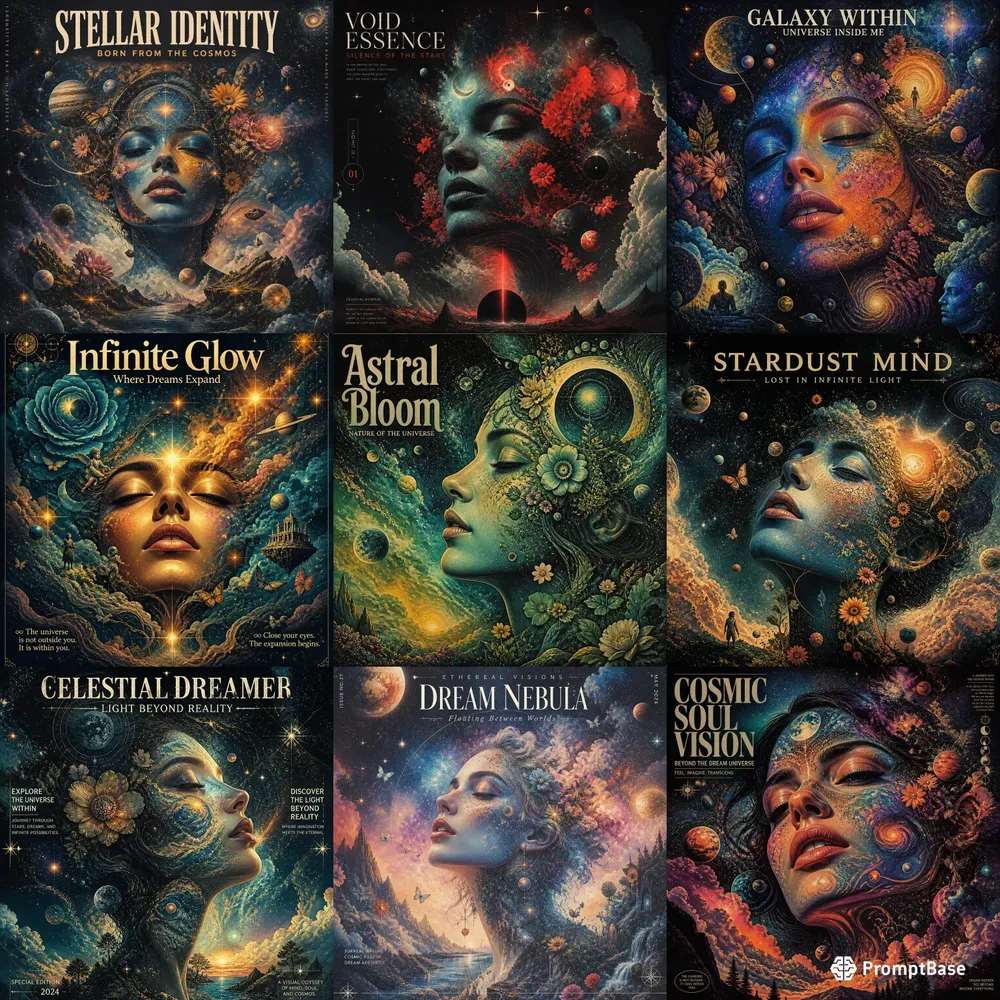 Surreal Cosmic Dream Art