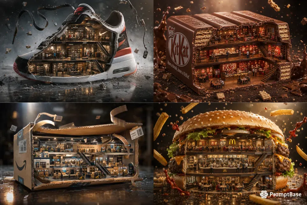 Miniature Brand Dioramas