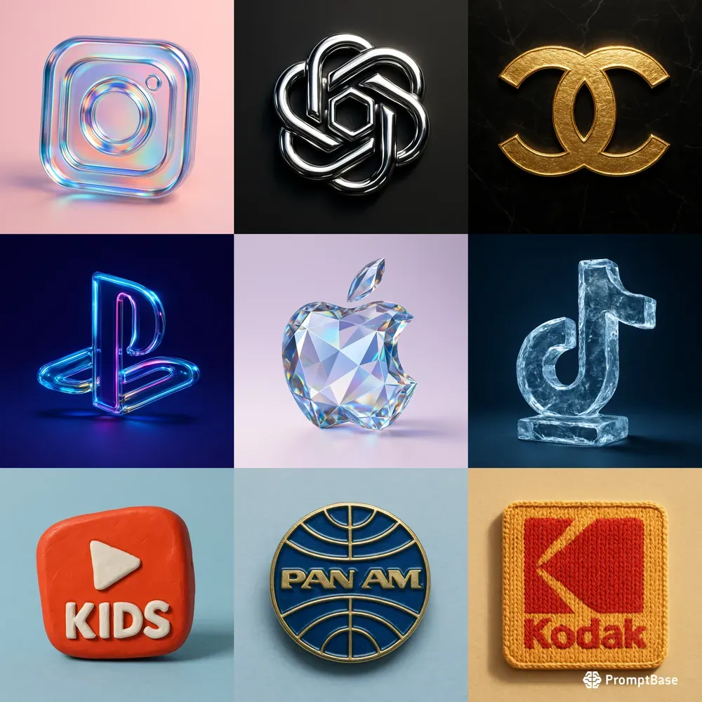 Pro 3D Logo Mockups