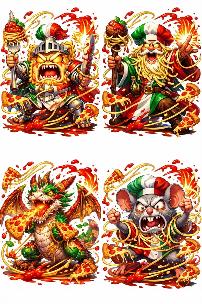 Italian Brainrot Meme Character Crafters