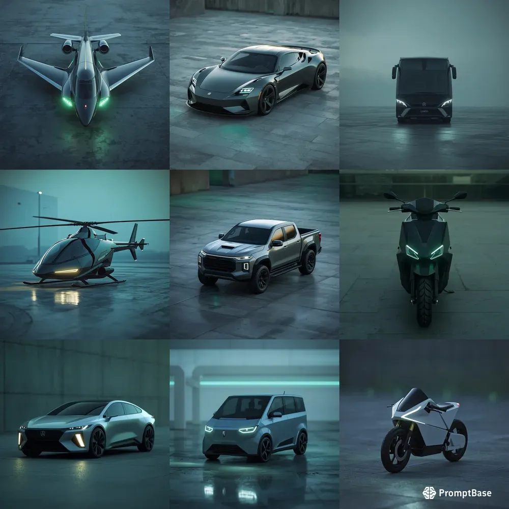 Futuristic Vehicle Design Concepts