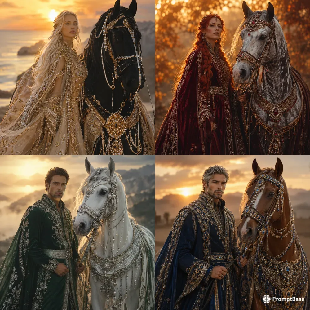 Regal Horse Companions