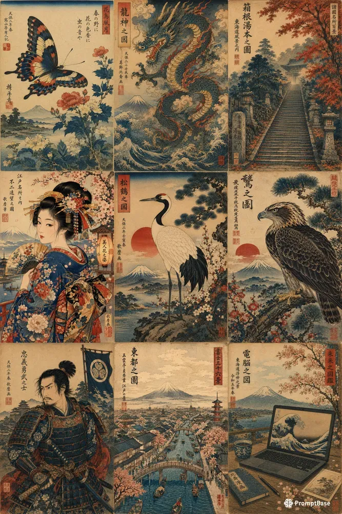 Ukiyoe Masterpiece Generator