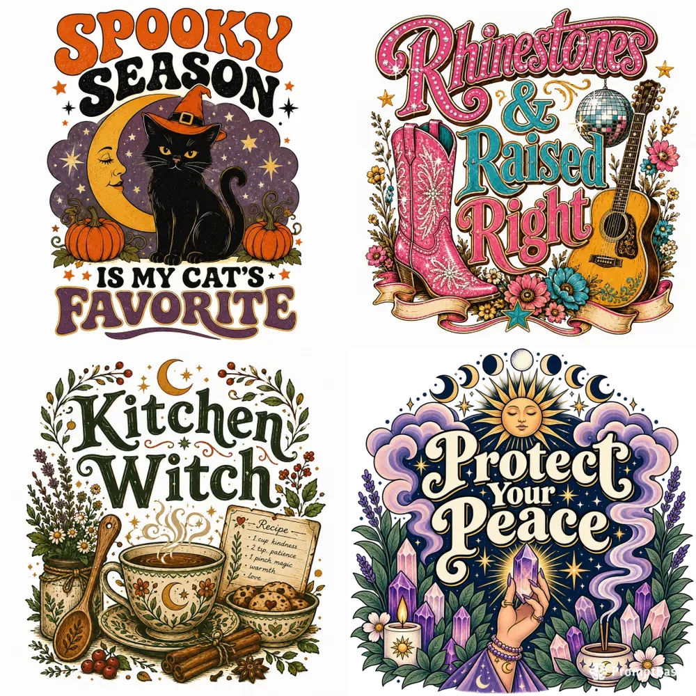 Retro Niche Tshirt Graphics