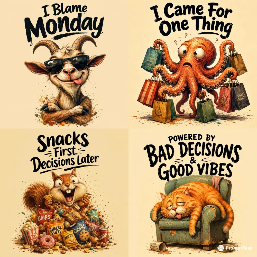 Funny Animal Quote Posters