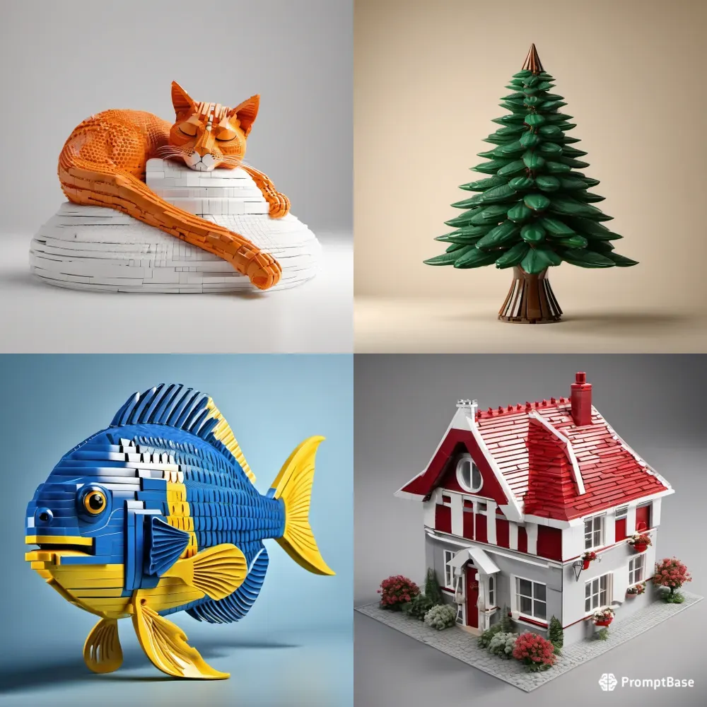 Lego Brick 3D Collections