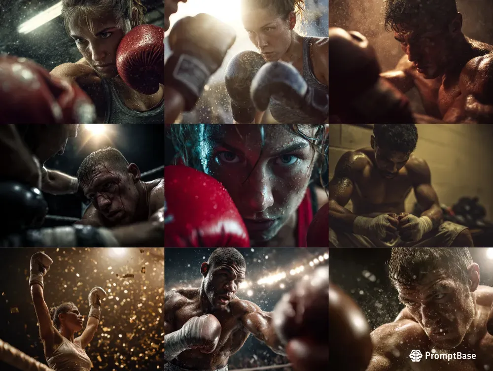 Boxing Photography Generator