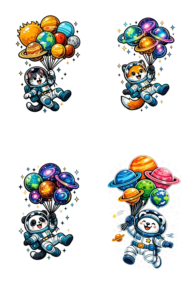 Cosmic Balloon Space Adventures