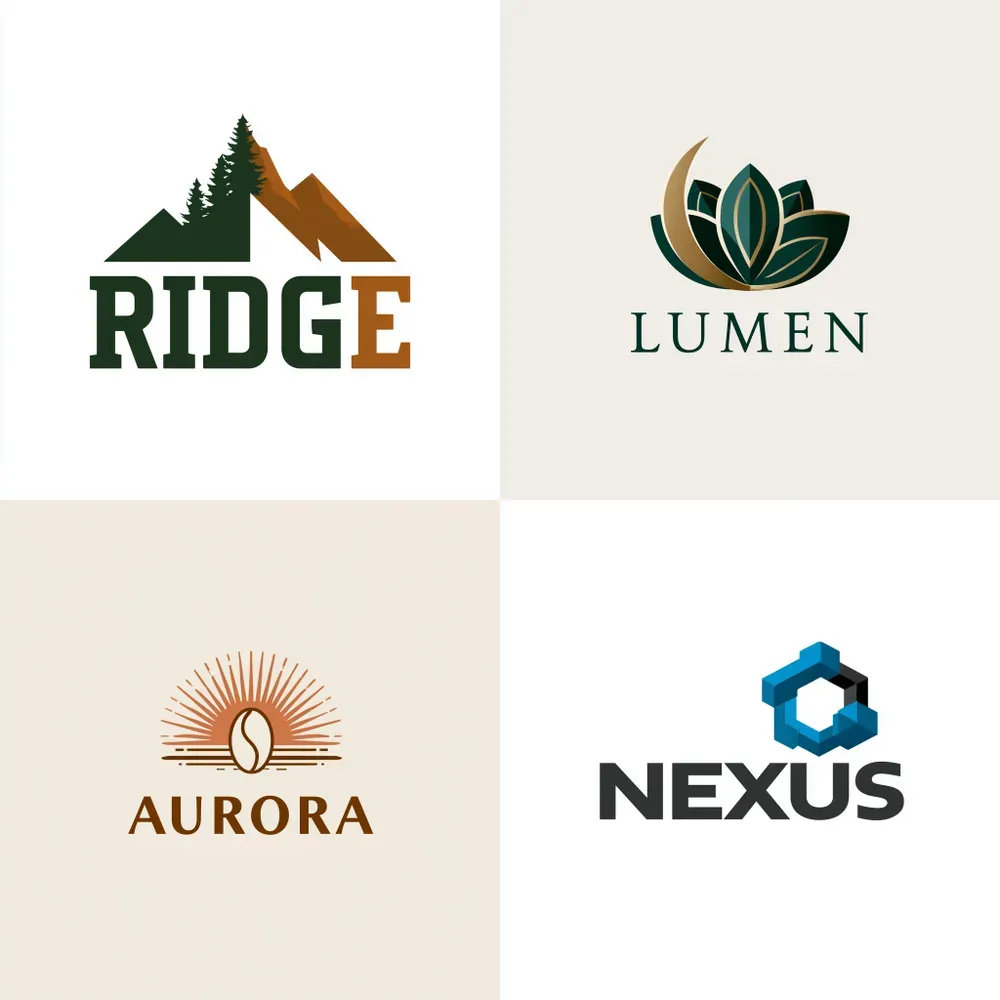 Logo Mark Brand Identity Generator