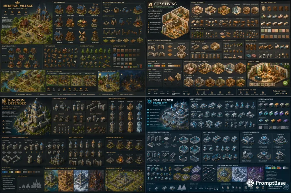 Isometric Game Asset Generator
