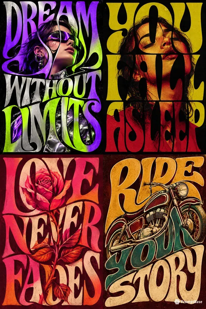 Groovy Visual Typography Creators