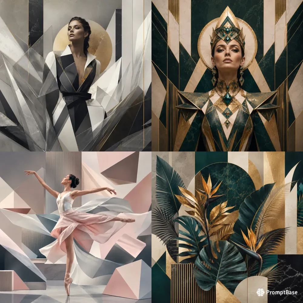 Geometric Vogue Visions