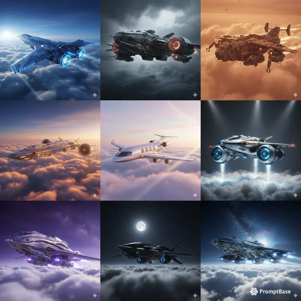 Futuristic Vtol Scifi Aircraft Render3Ds