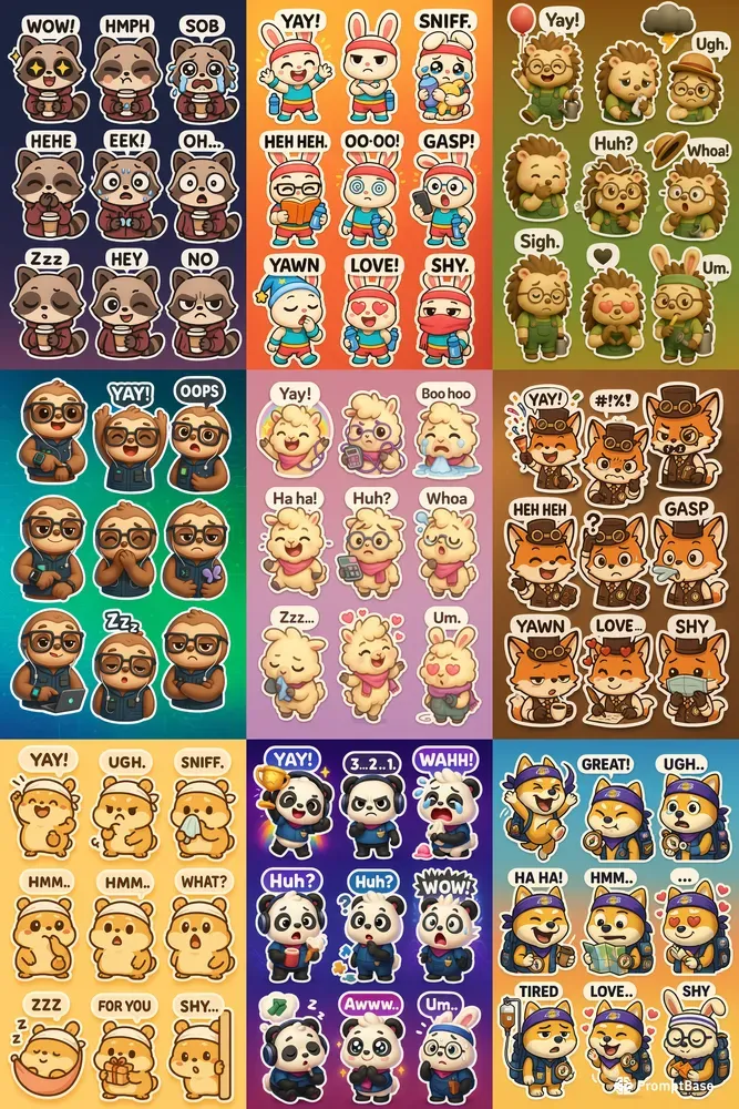 Chibi Sticker Packs
