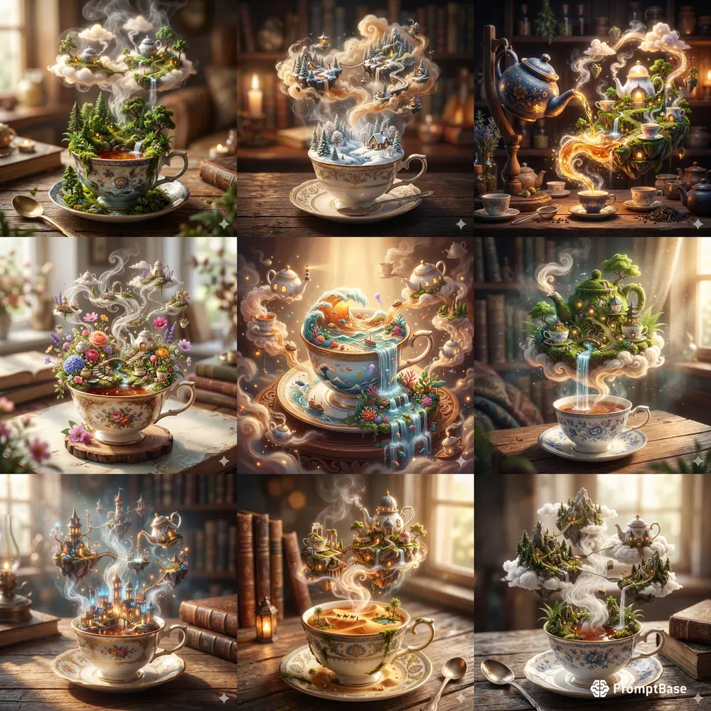 Worlds Brewed In A Cup