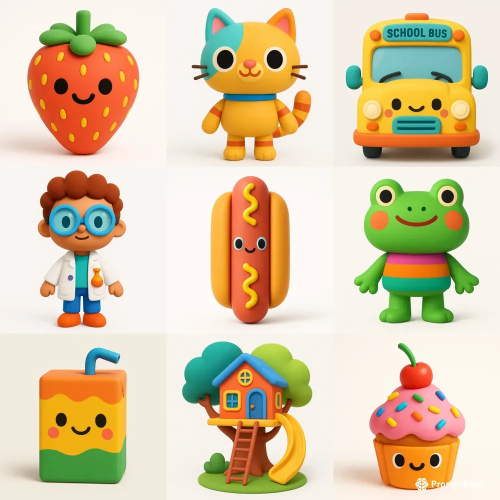 3D Toca Boca Style Object Creators