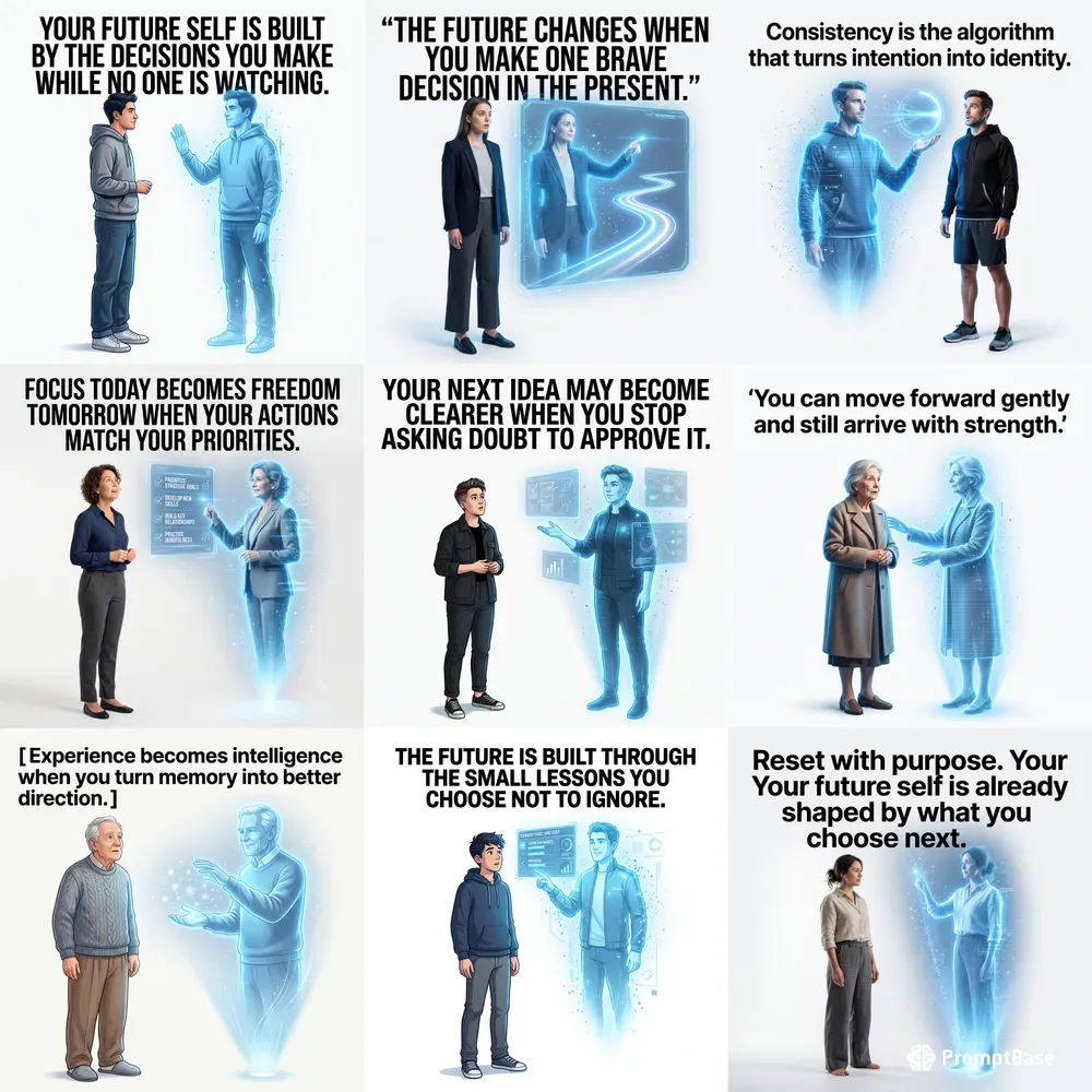 Holographic Future Selves