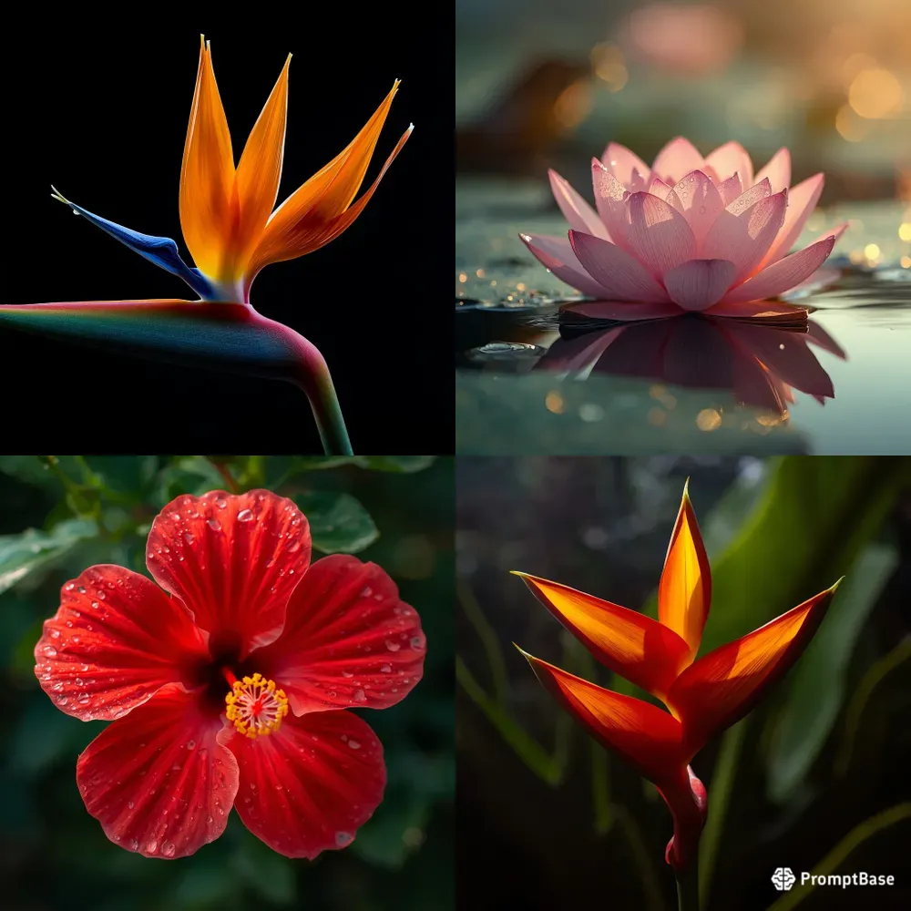Tropical Flowers Photography