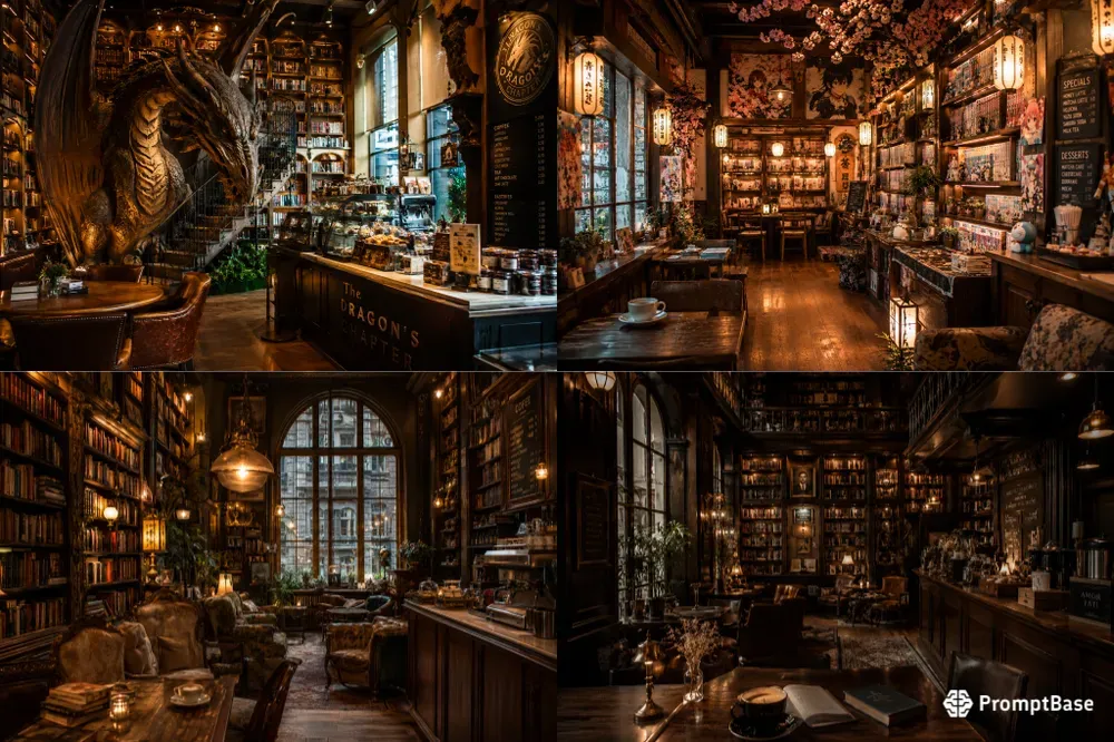Dreamy Book Cafes