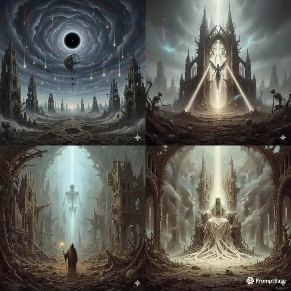 Surreal Divine Visions Biblical