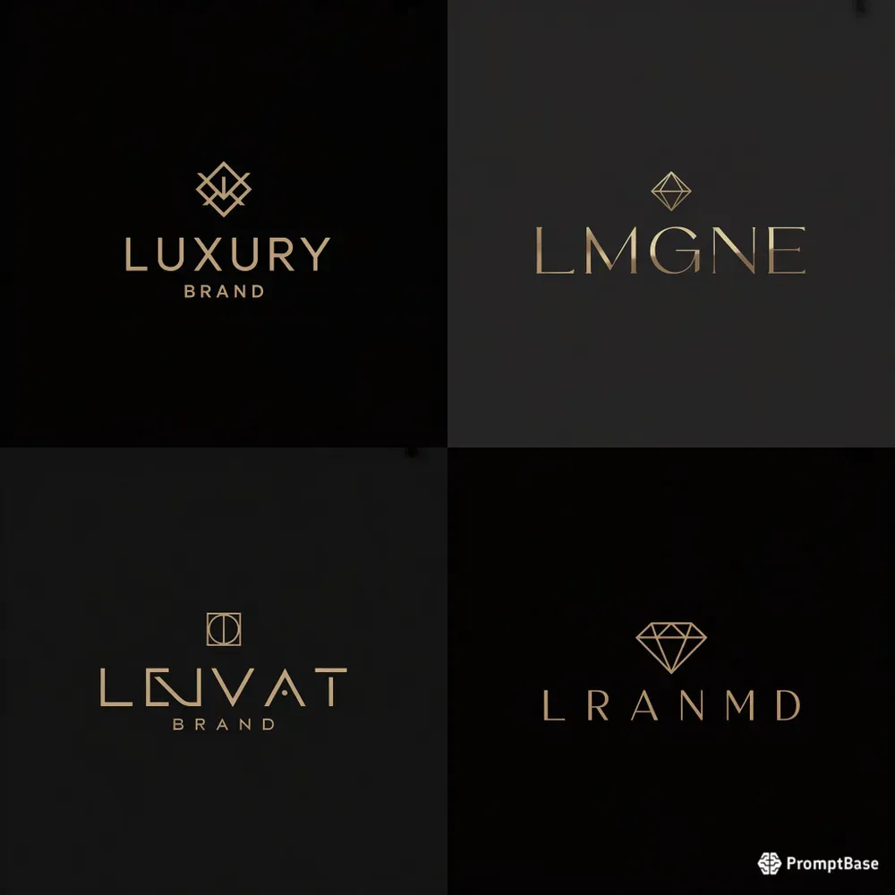 Minimalist Luxury Logos