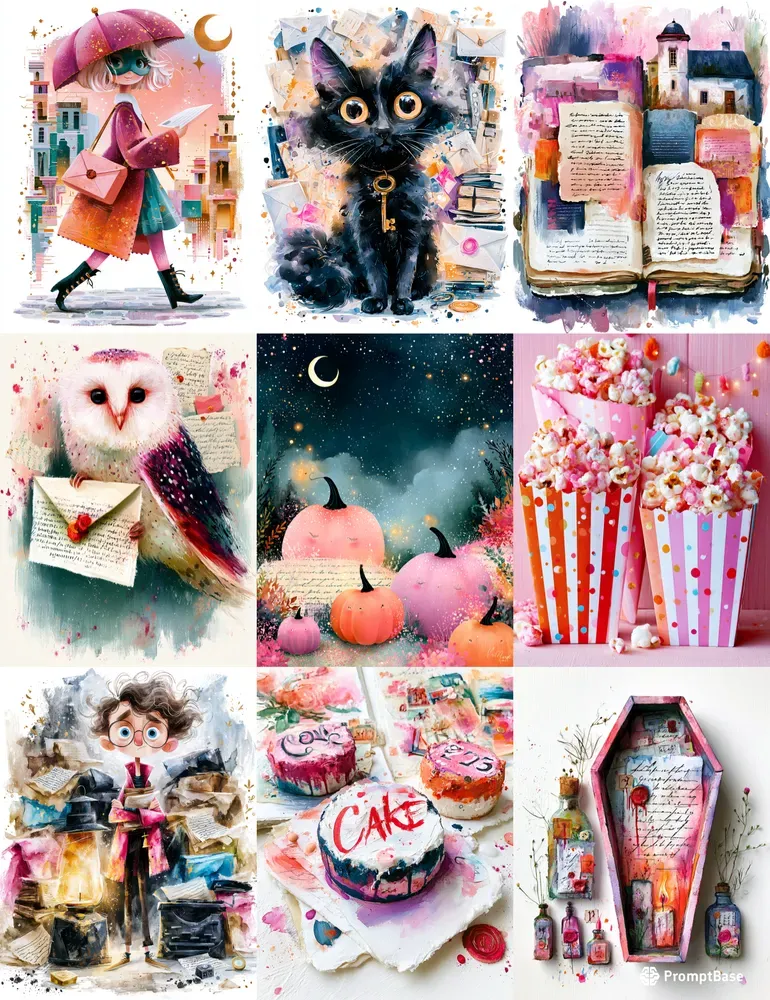 Halloween Archive Junk Journals