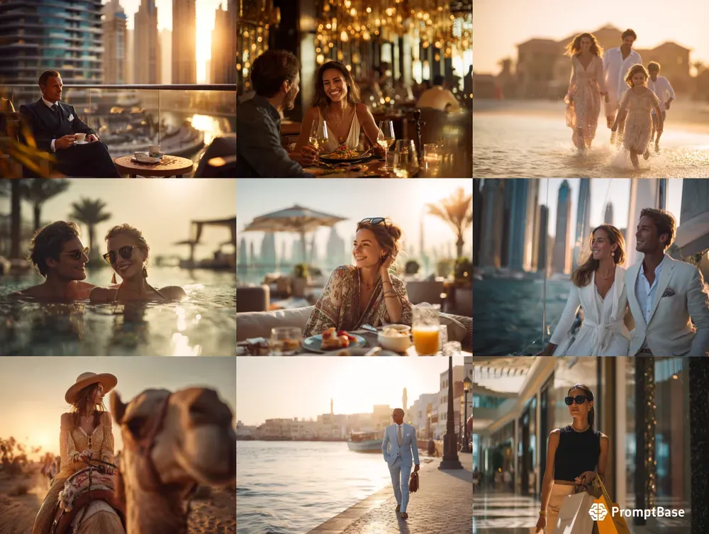 Dubai Luxury Lifestyle Photo Generator