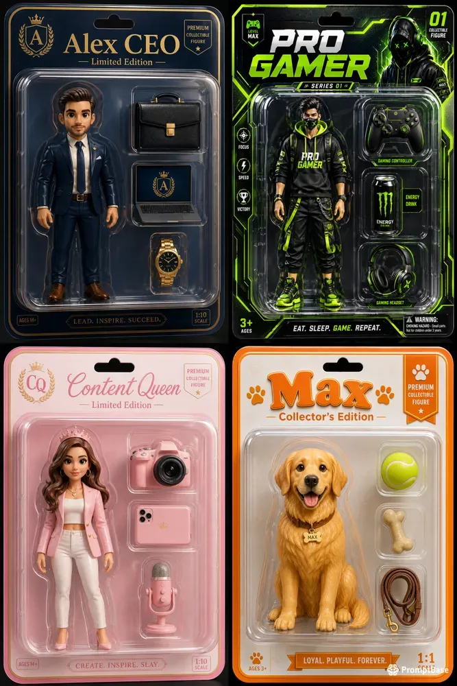 Collectible Toy Figure Generator