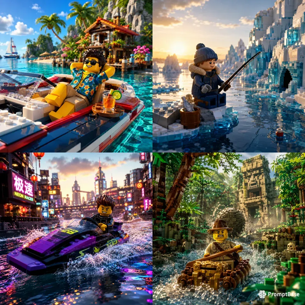 Brickside Escape Cinematic Legos