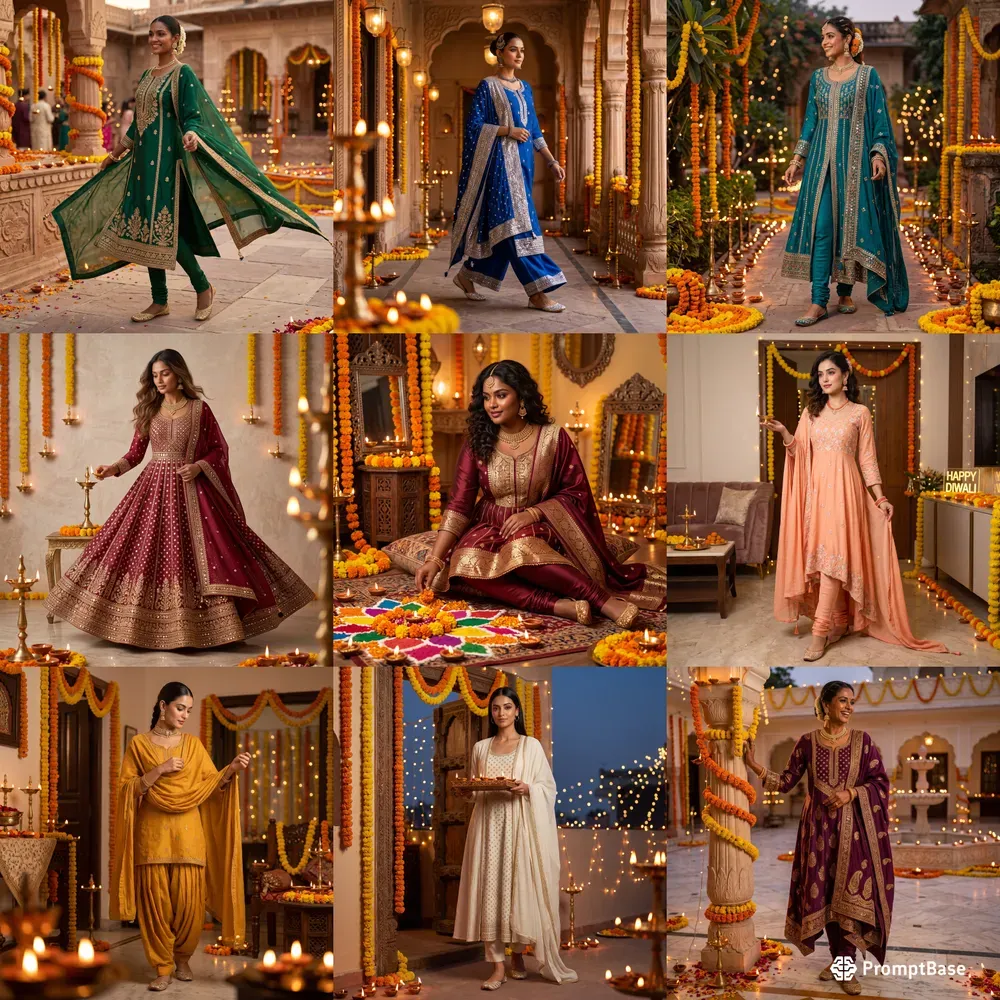 Diwali Salwar Suit 20 Packs