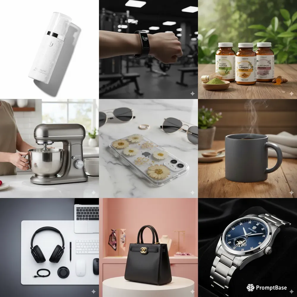 Product Mockup Photography