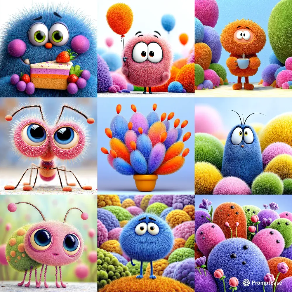 Cute Plush Characters