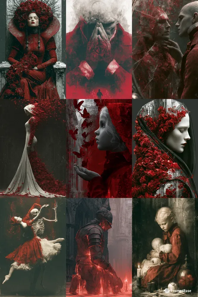 Dark Victorian Surreal Collages