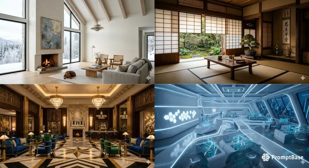 Cinematic Interior Design Architecture