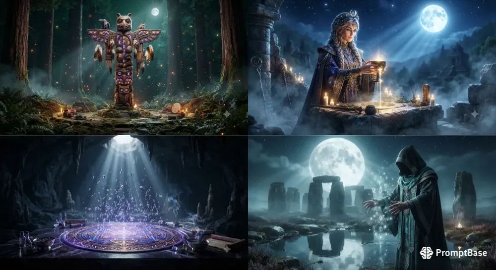 Moonlit Ancient Rituals Generator