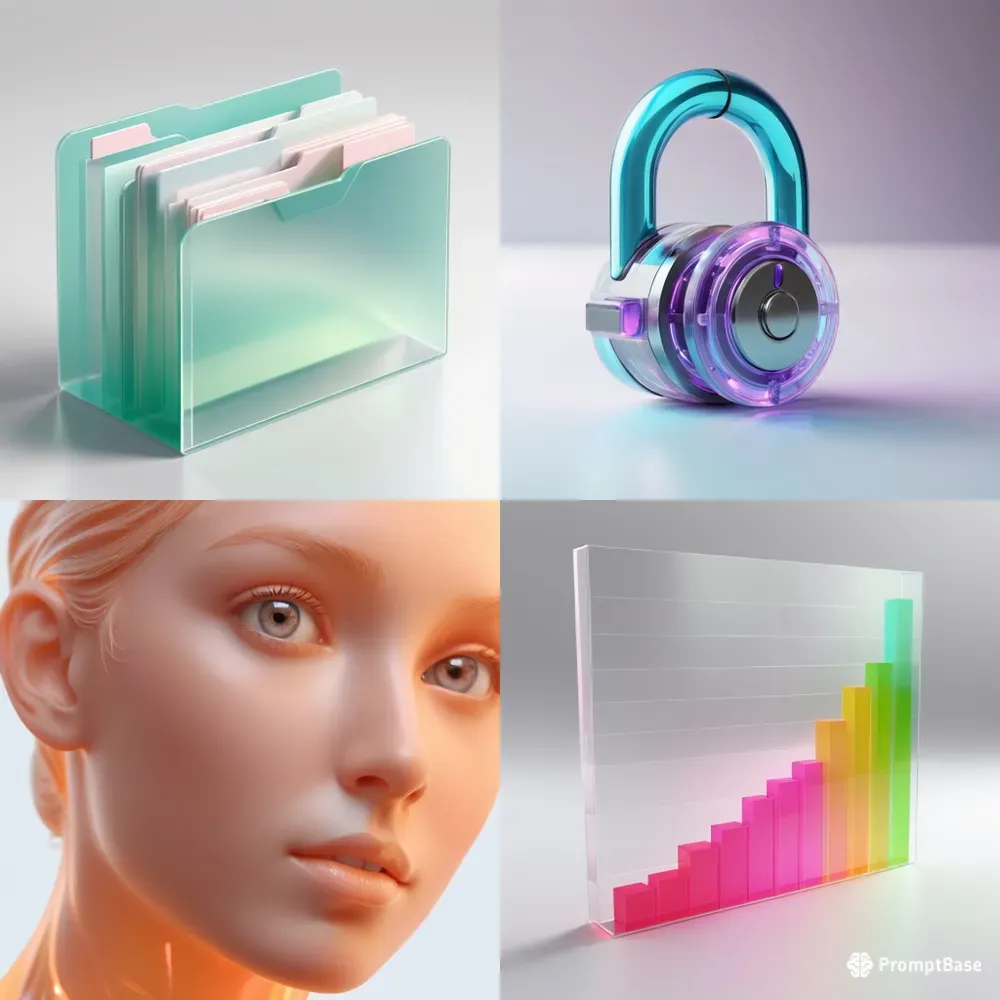 Highend Glassmorphism UI Asset Packs