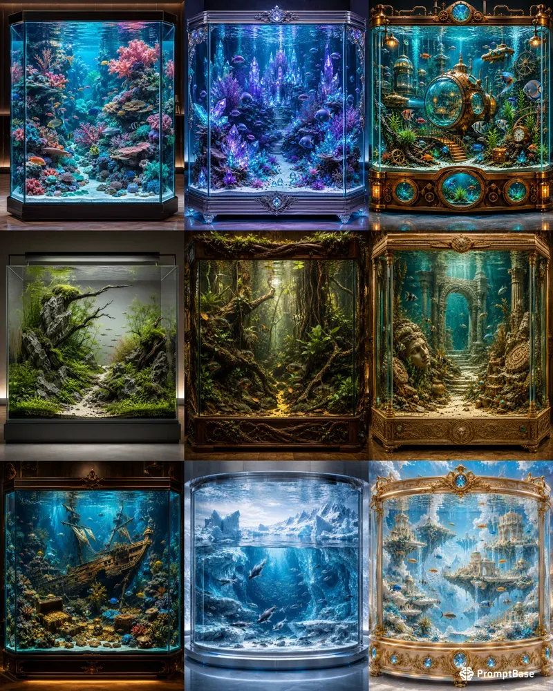 Premium Aquarium Art Collections